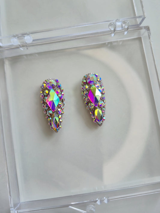 Accent nails - rainbow