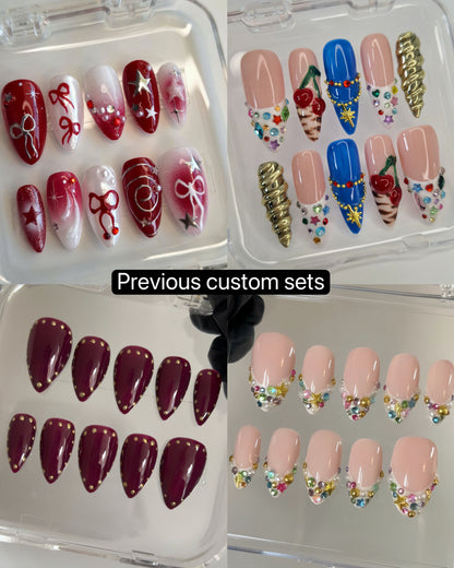 Custom design reservation