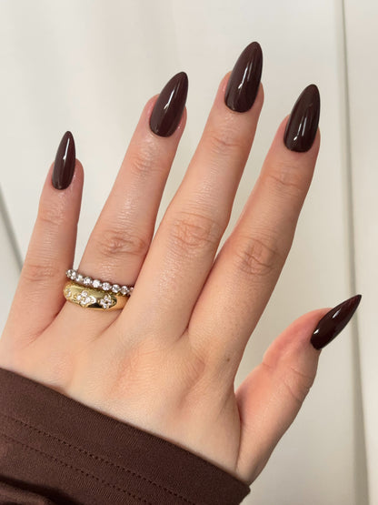 Dark brown