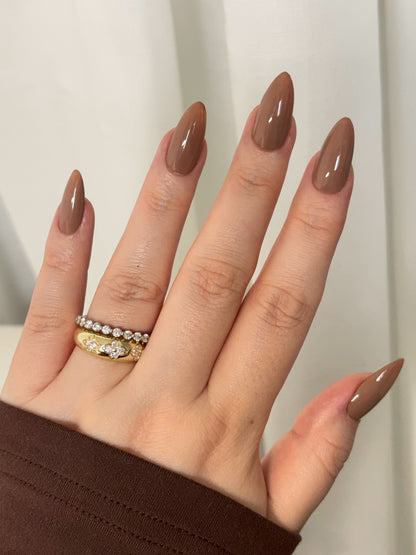 Caramel brown